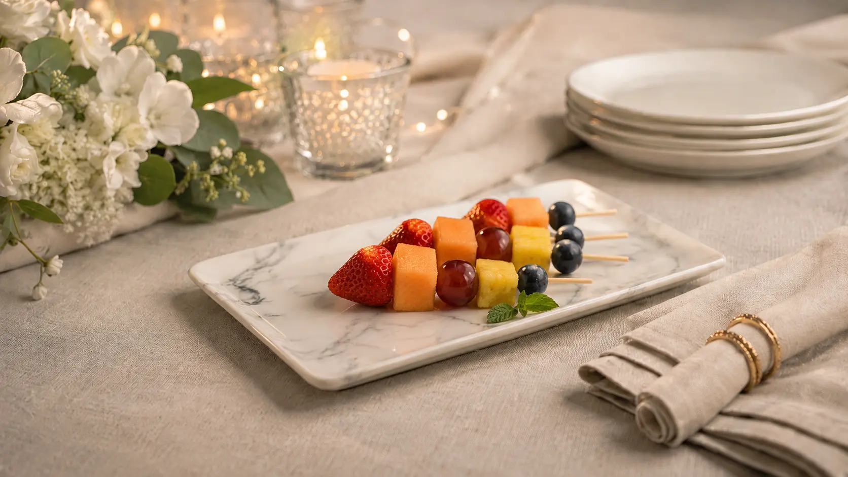 Banderilla de Frutas