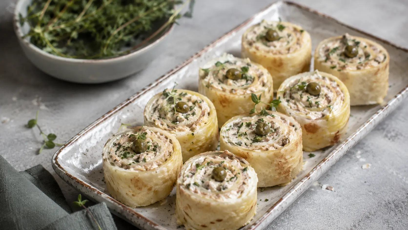 Rollo de Dip de Sardina