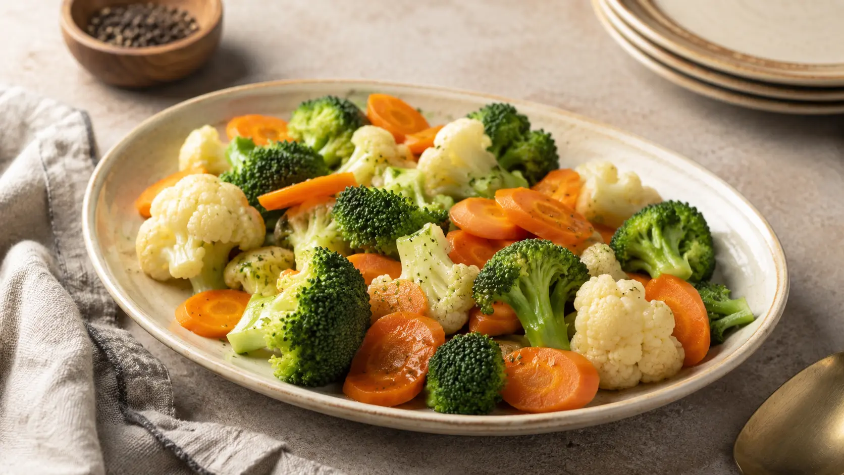 Verduras a la Mantequilla