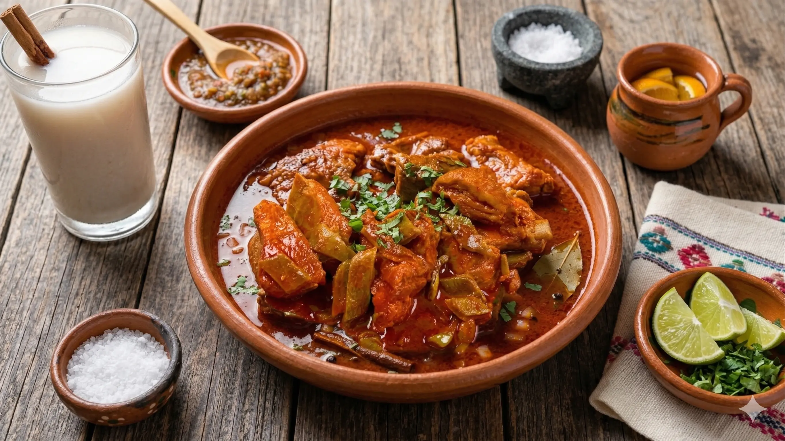Costilla de Cerdo con Nopales