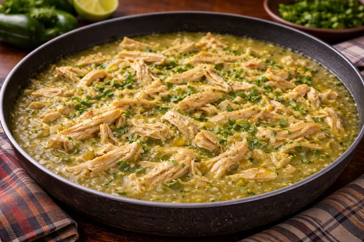 Pollo Deshebrado